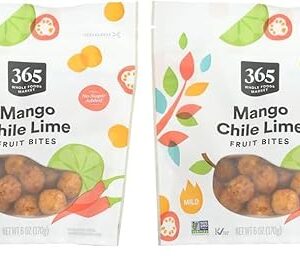 365 by Entire Meals Market, Spicy Mango Lime Bites, 6 Ounces (Set of two)