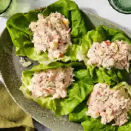 Tuna Salad Lettuce Wraps