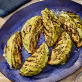 Grilled Cabbage with Cilantro-Lime Butter