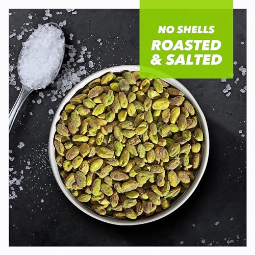 Fantastic Pistachios Shelled, Roasted & Salted Nuts, 24 Ounce Resealable Bag - Gluten-Free Protein Snack, Wholesome Deal with