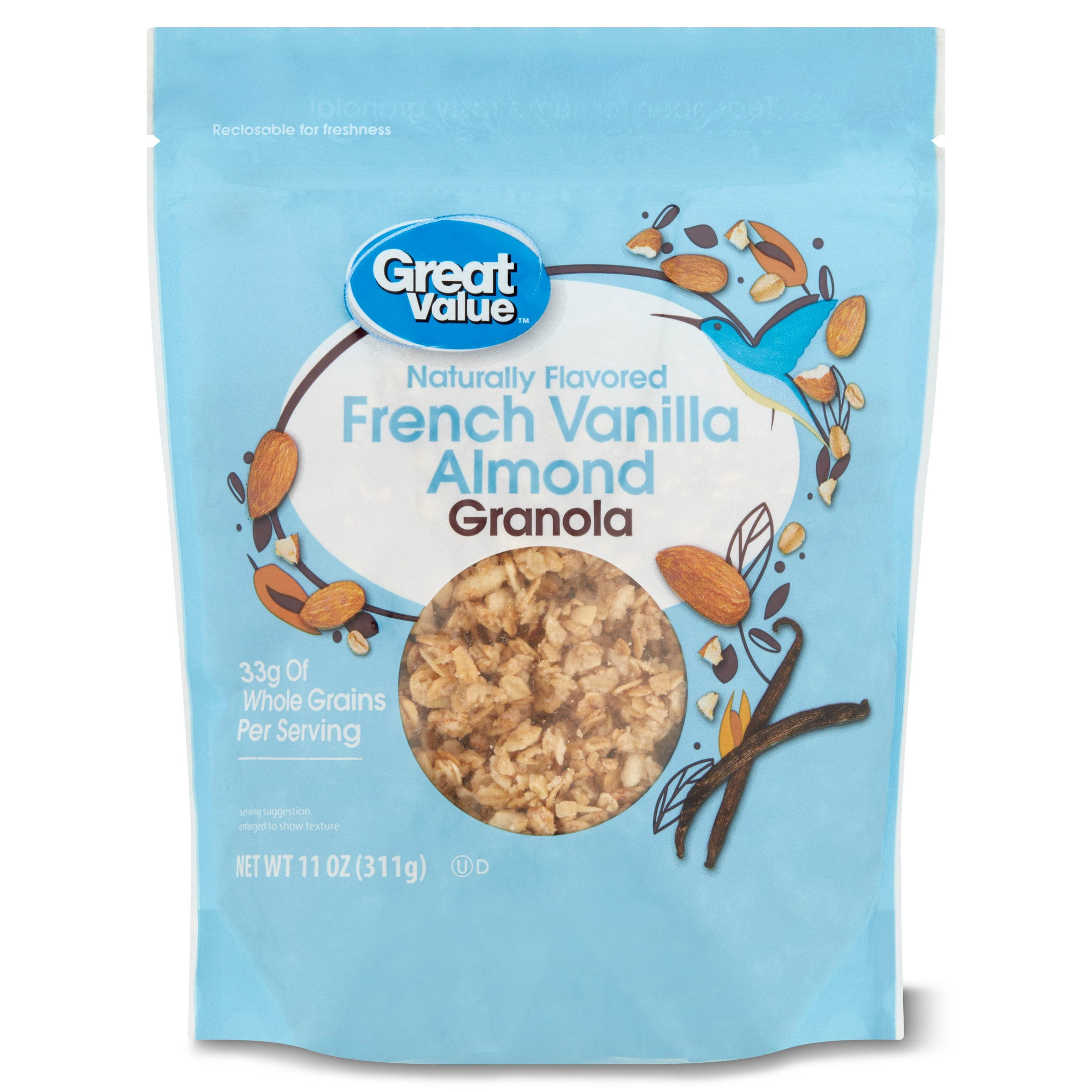 Nice Worth Almond Granola with French Vanilla Taste, 11 oz