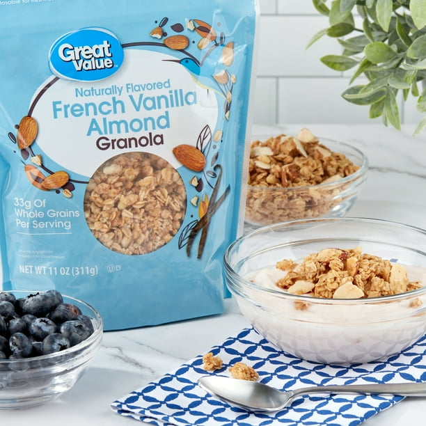 Nice Worth Almond Granola with French Vanilla Taste, 11 oz